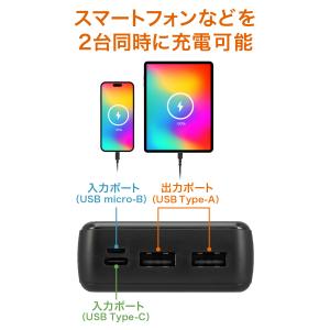 モバイルバッテリー 10000mAh 大容量 ...の詳細画像2