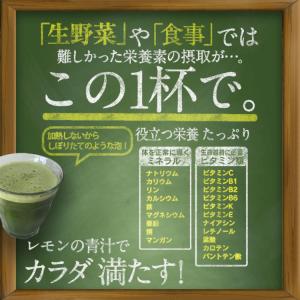 レモンの青汁 国産 送料無料 ケール 1箱 個...の詳細画像4