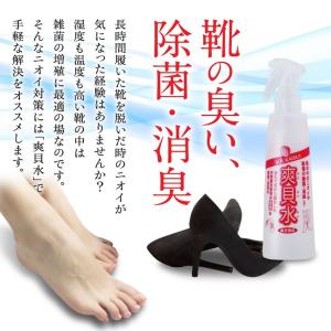 靴の臭い 足の臭い 対策 消臭 スプレー 爽貝...の詳細画像1