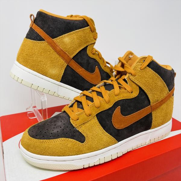 ナイキ ダンク ハイ ダーク カレー NIKE DUNK HIGH DARK CURRY メンズ ス...