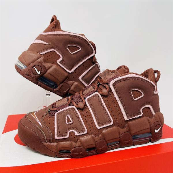 ナイキ エア モア アップテンポ &apos;96 ダークポニー アンド ソフトピンク NIKE AIR MO...