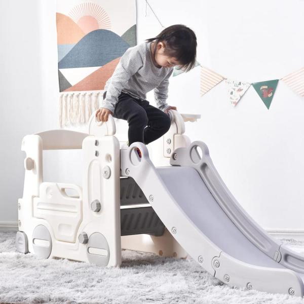 バス 滑り台 すべり台 バスすべり台 大型游具 滑り台 耐荷重50kg スウィング キッズ キッズパ...