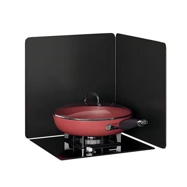 油はねガード レンジガード 油跳ねガード ガスコンロ用 飛び散り防止 アルミホイル製 高さ30?40...