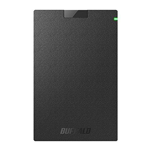 BUFFALO USB3.1(Gen.1)対応 ポータブルHDD スタンダードモデル ブラック 2T...