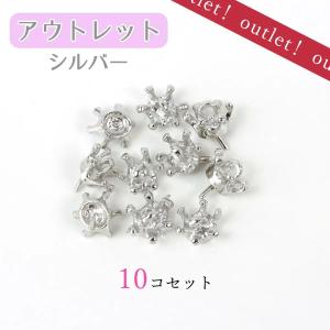 基本金具 王冠 ヒートンキャップ 5〜10個 ...の詳細画像5