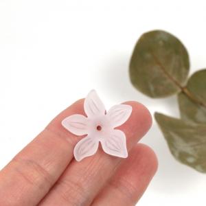 プラパーツ 10個 フラワーパーツ 5枚花 シ...の詳細画像5