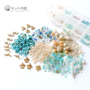 封入 12種類の海パーツ&海素材 レジン封入 ...の詳細画像2