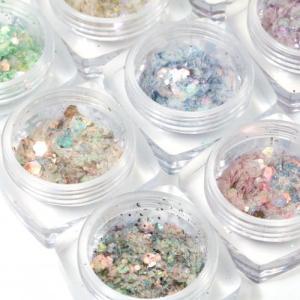 レジン パーツ 封入 夢色かき氷[偏光ホログラ...の詳細画像5