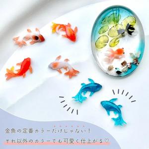 シリコン型・モールド ミニ金魚 シリコンモール...の詳細画像5