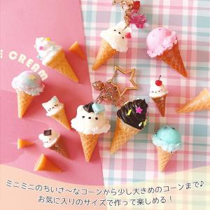 シリコン型・モールド 三角アイスコーン 大 小...の詳細画像2