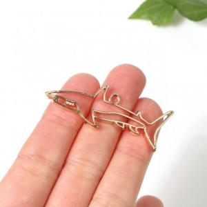 空枠 サメ きれいめゴールド animal 動...の詳細画像5