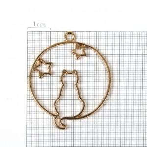 空枠 ねこと星 きれいめゴールド スター ほし...の詳細画像5