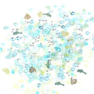封入 レジン封入素材 ラメホロ レジンパーツ ...の詳細画像1