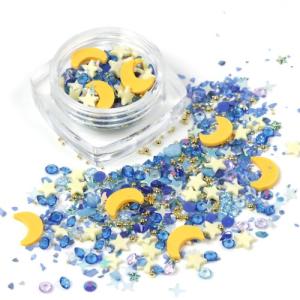 レジン 封入 レジン封入素材 ラメホロ 月 星...の詳細画像1