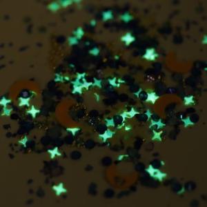 レジン 封入 レジン封入素材 ラメホロ 月 星...の詳細画像2