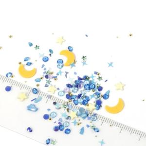 レジン 封入 レジン封入素材 ラメホロ 月 星...の詳細画像4