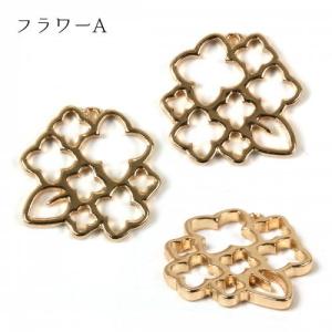 空枠 レジン枠 フレーム チャーム 花 はな ...の詳細画像2