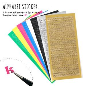 シール 大容量アルファベットシール Aタイプ 小...の商品画像