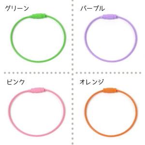キーホルダー類 カラーフープ ワイヤー ストラ...の詳細画像3