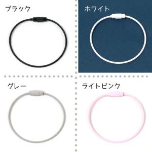キーホルダー類 カラーフープ ワイヤー ストラ...の詳細画像4