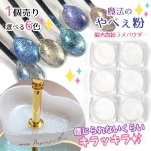 レジン 封入 魔法のやべぇ粉 超話題の偏光微細ラメパウダー ホワイト たっぷり BIG レジン封入 パーツ ネイル用品 デコパーツ キラキラ 手芸 クラフト 選べる6色｜隠れ工房 GreenOcean