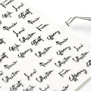ネイルシール 英字筆記体 ネイルパーツ ネイル...の詳細画像3