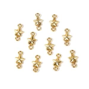 コネクターチャーム アクセサリーパーツ お星さ...の詳細画像1