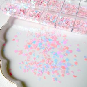 封入 6種のピンク系パステルホログラム 偏光 ...の詳細画像4