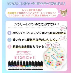 着色レジン カラリーレジン 10ml ベーシッ...の詳細画像4