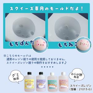 ★スクイーズ専用モールド もちぱんだ・もちねこ...の詳細画像2