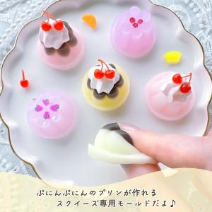 スクイーズ専用モールド ぷにぷにプリン シリコ...の詳細画像1