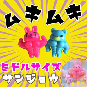 シリコン型・モールド 少し小さなむきむきくま・...の詳細画像1