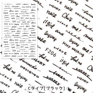 シール レジンシール 英字ロゴ アルファベット...の詳細画像3