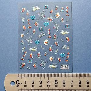 シール レジンシール 金魚 夏 リボン 涼感 ...の詳細画像4