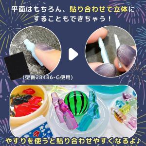 シリコン型・モールド 転写シール付き♪ 夏祭り...の詳細画像4