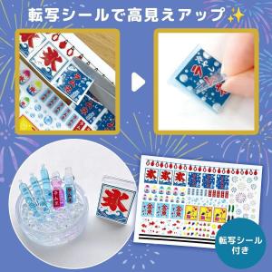 シリコン型・モールド 転写シール付き♪ 夏祭り...の詳細画像5