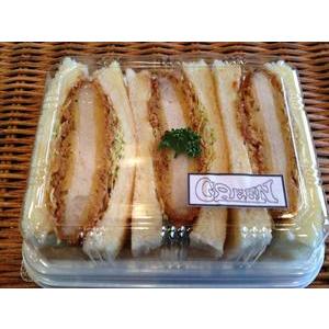 【カツサンド】肉厚な ロースカツ のボリューム満...の商品画像