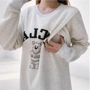 マタニティ服 カットソー レディース 秋 授乳口...の商品画像