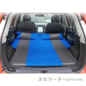 車載 車中泊 マット 車用ベッド エアーベッド...の詳細画像1