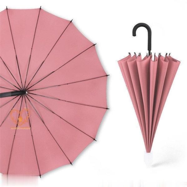 傘 メンズ 16本骨 雨傘 長傘 雨具 和傘 無地 紳士 スライドカバー 梅雨 手開き傘 丈夫 和風...