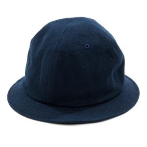 Phatee (ファッティー) FABRE ヘンプコットン メトロハット / NAVY｜greenplanet