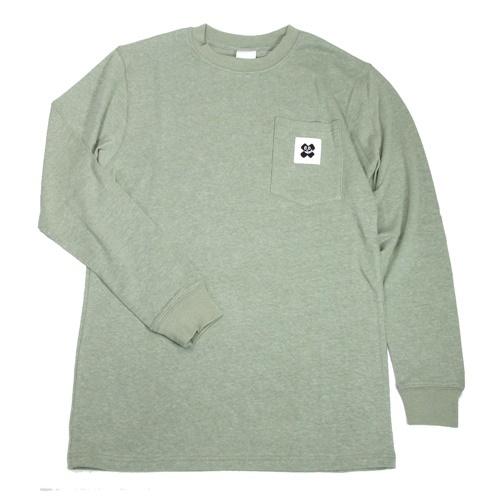 SURPLUS HEMP サープラスヘンプ POCKET TEE L/S / SAGE ヘンプ オー...