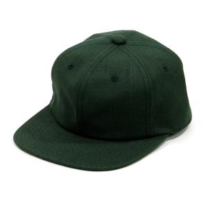 SURPLUS HEMP サープラスヘンプ FAMERS CAP CANVAS / GREEN 100% ヘンプ フラットビルキャップ ベースボール BB キャップ 帽子