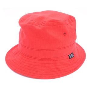 SURPLUS HEMP サープラスヘンプ RUDIES HAT / RIPSTOP RED ヘンプコットン バケットハット ポークパイハット 帽子｜greenplanet