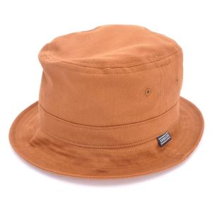 SURPLUS HEMP サープラスヘンプ RUDIES HAT / TWILL BROWN ヘンプコットン バケットハット ポークパイハット 帽子｜greenplanet