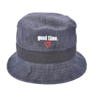 SURPLUS HEMP サープラスヘンプ  & NEW/PATH GOOD TIME HAT / DENIM ヘンプコットン バケットハット ポークパイハット 帽子｜greenplanet