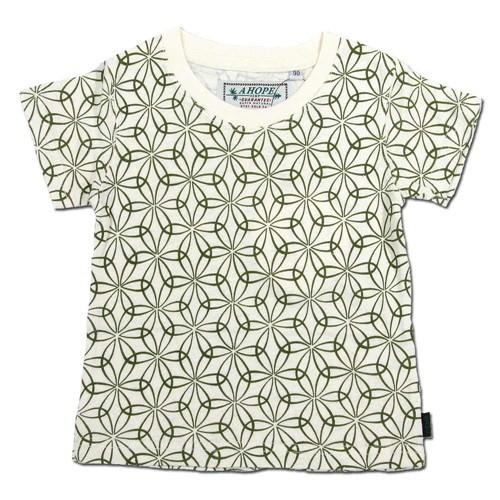 A HOPE HEMP アホープヘンプ H/OC FOL S/S KIDS TEE / GREEN ...