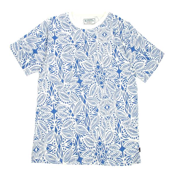 A HOPE HEMP アホープヘンプ H/OC TRIBAL S/S TEE / INDIGO ヘ...