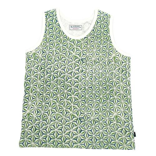 A HOPE HEMP アホープヘンプ H/OC ASAHA TANK TOP / GREEN ヘン...