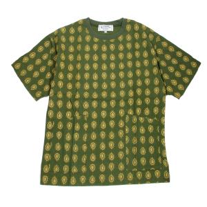 A HOPE HEMP アホープヘンプ WOVEN S/S DOUBLE POCKET TEE / OLIVE ヘンプ オーガニックコットン 布帛 ダブルポケット ショートスリーブ Tシャツ 半袖｜greenplanet